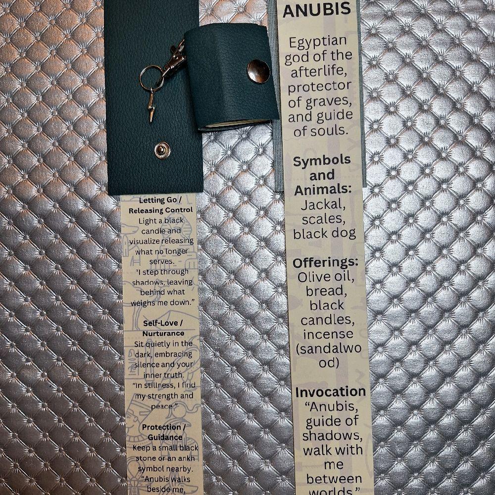 Tiny Deity Spell Book Keychain - Pocket size guide