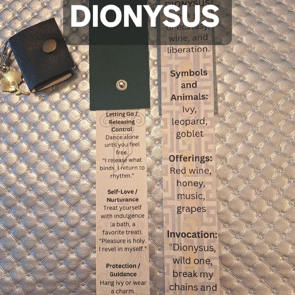 Tiny Deity Spell Book Keychain - Pocket size guide