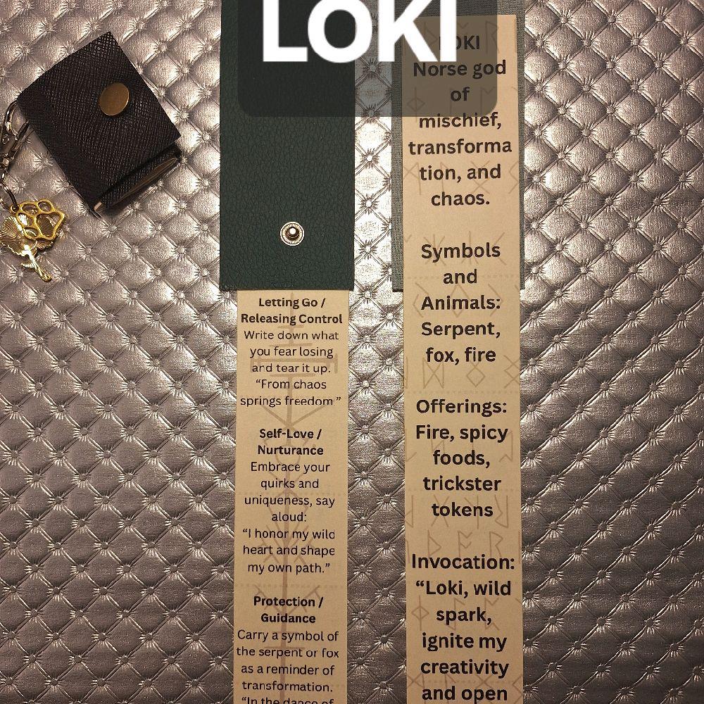 Tiny Deity Spell Book Keychain - Pocket size guide