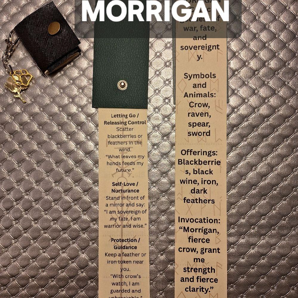 Tiny Deity Spell Book Keychain - Pocket size guide