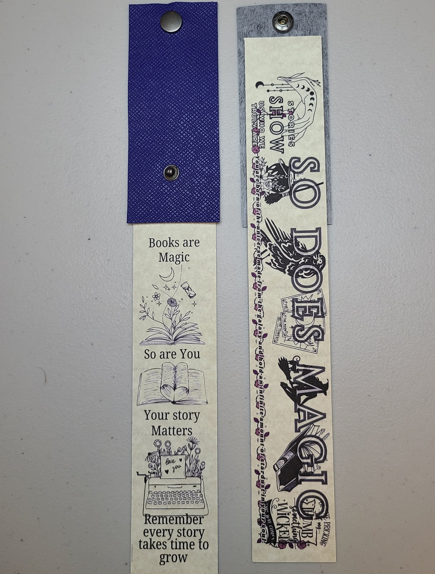 Tiny Book Bookmark Key Chain - Creative Twist on Normal Bookmark bookish merch